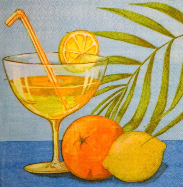 104 Lemons,  Oranges - 3-ply (dark)
